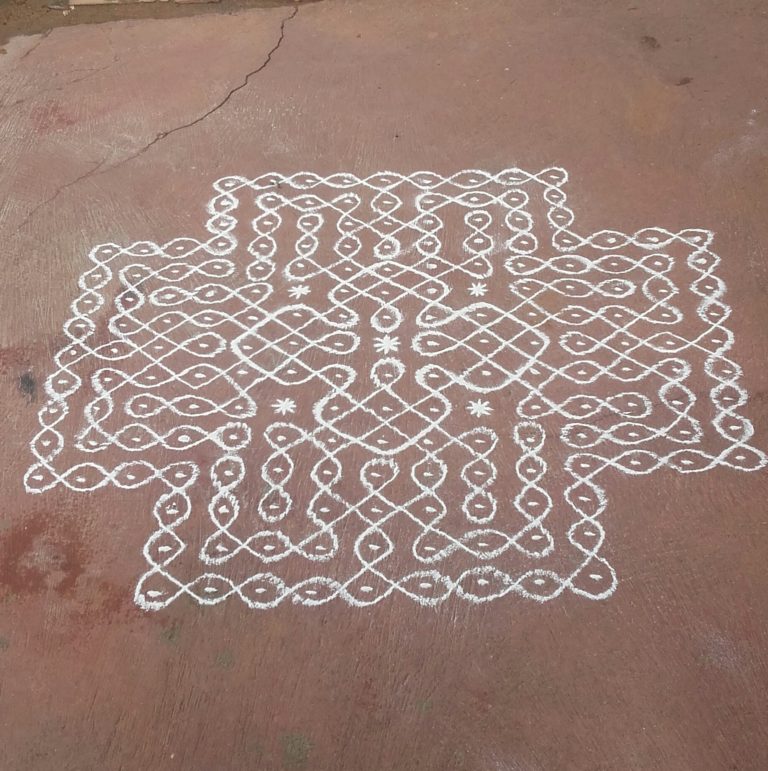 Dots Sikku Kolam Mellika Muggulu Kolams Of India