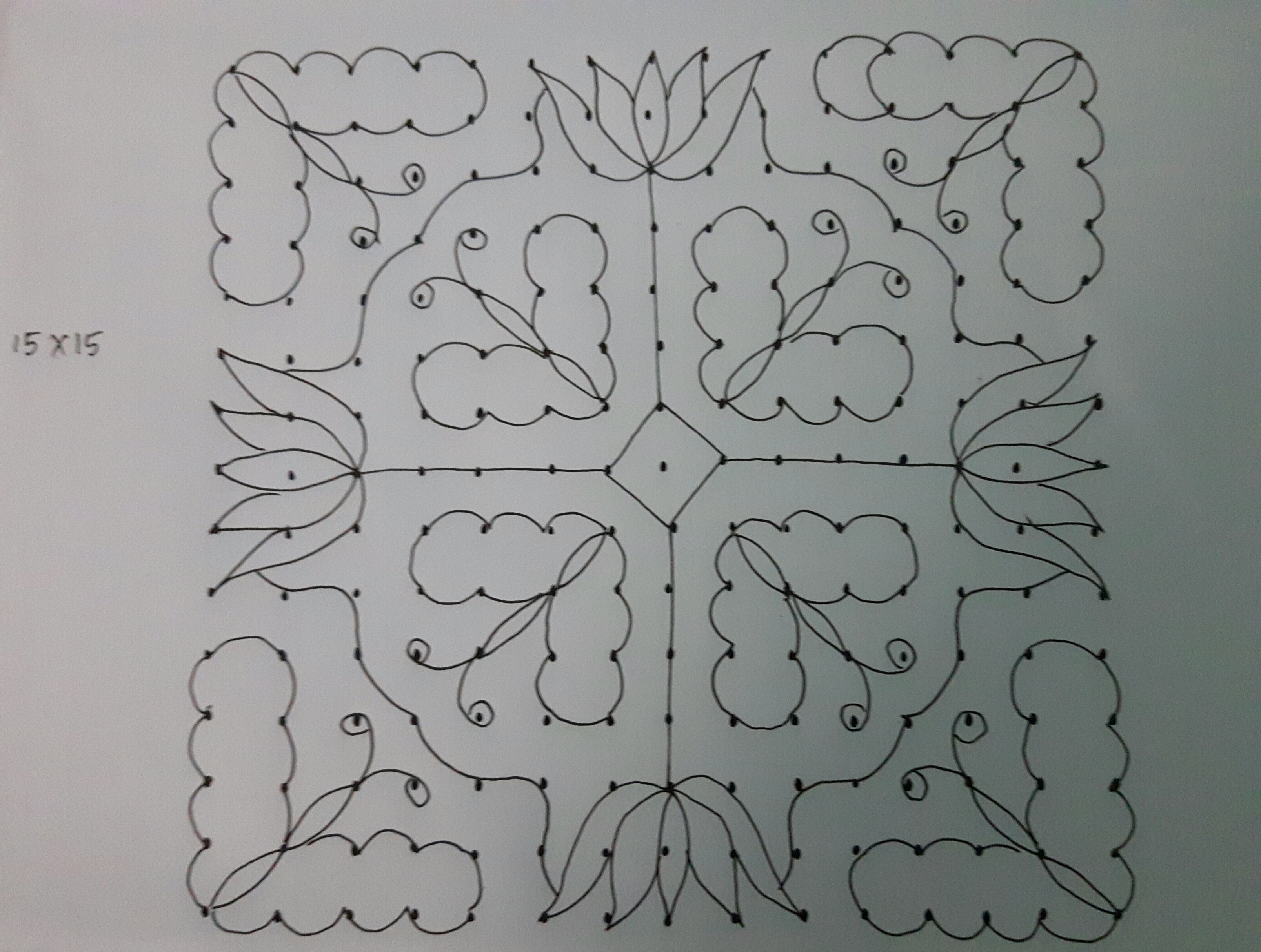 Butterfly Kolam