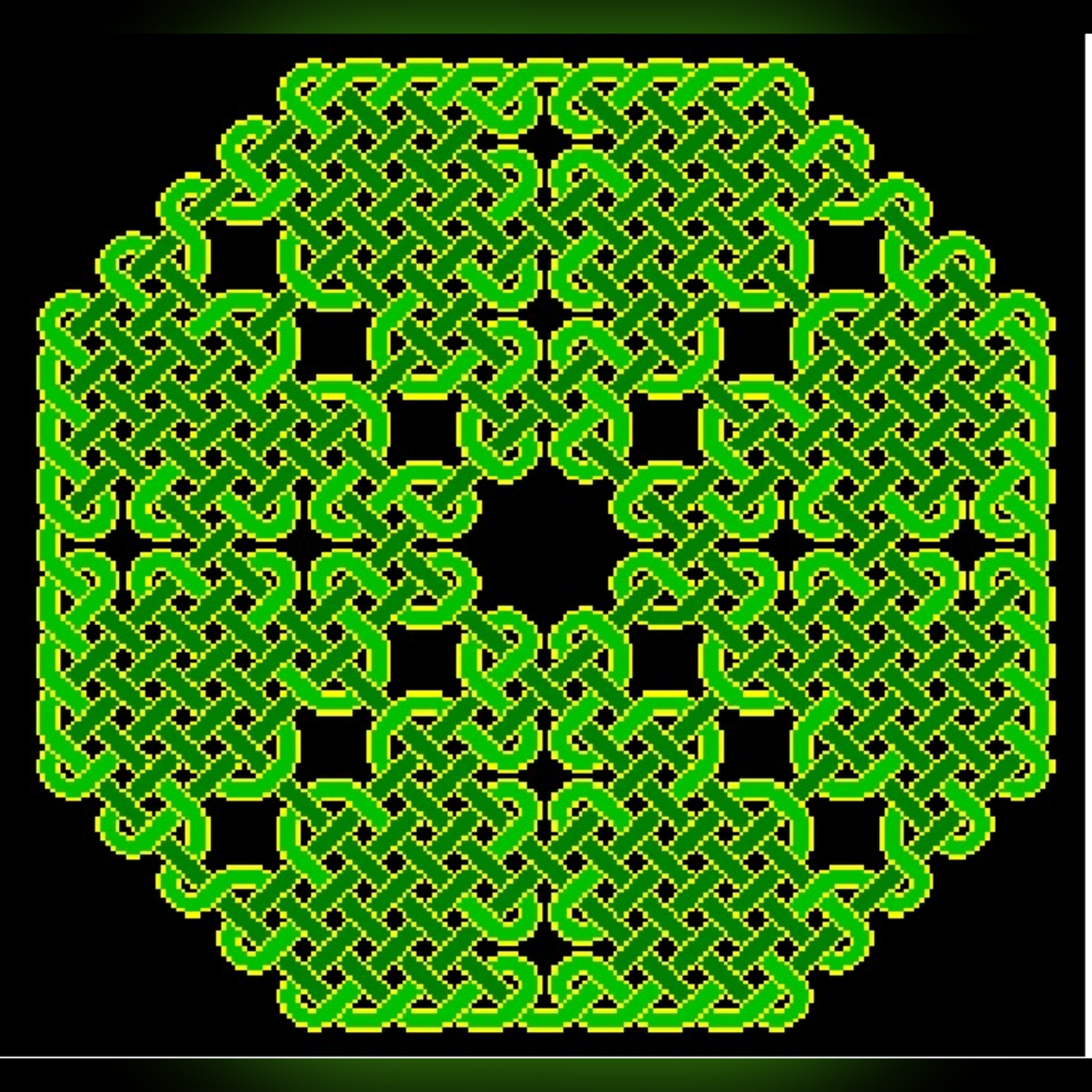 Celtic Knot Chikku Kolam  || 25 Dots Contest Kolam