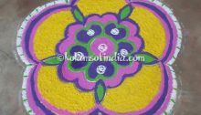 Small Kolams, Mugullu, Rangoli