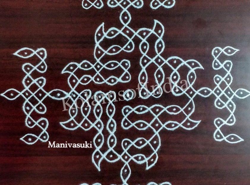 muggulu, margazhi kolam, big kolam, muggulu,rangoli,