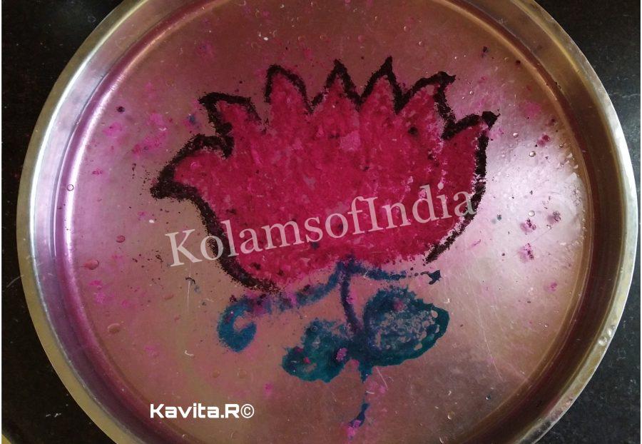 muggulu, margazhi kolam, big kolam, muggulu,rangoli,
