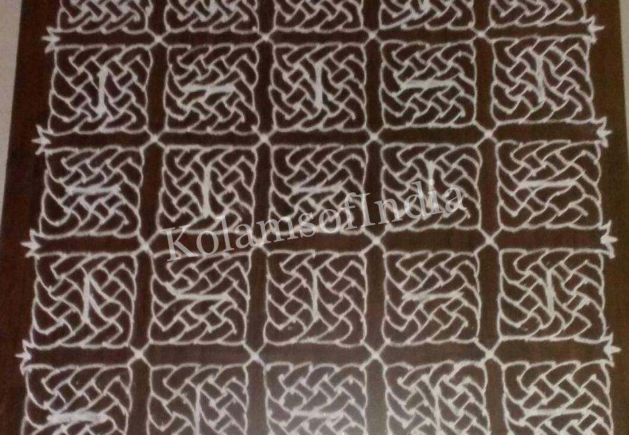 muggulu, margazhi kolam, big kolam, muggulu,rangoli,