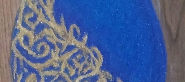 Easter egg Kolam || Freehand kolam