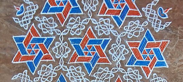 21 Dots Star Chikku kolam || Tippudu Muggulu