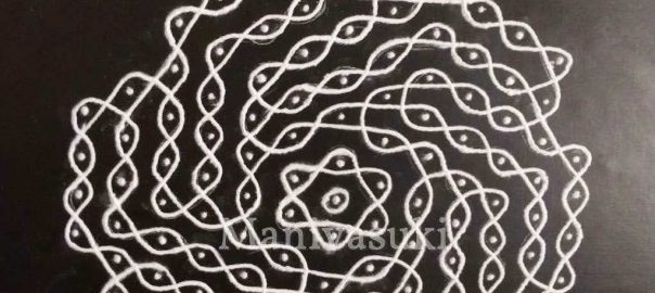 13 Dots Sikku kolam || Tippudu kolam