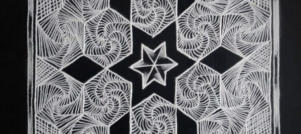 21 Dots Finest kolam || Flower kolam for contest