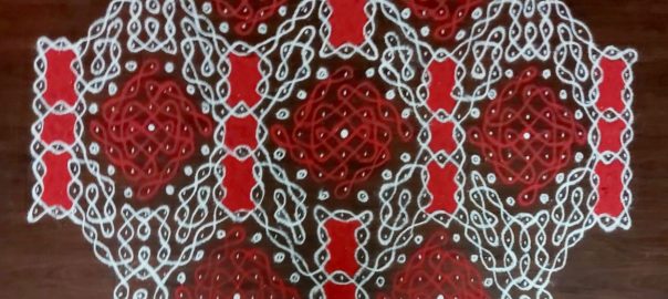 31 dots Chikku Kolam || Big sikku kolam