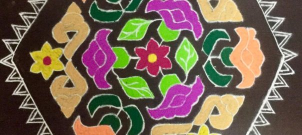 TAMIL NEW YEAR KOLAM CONTEST 21×11 INTERLACED