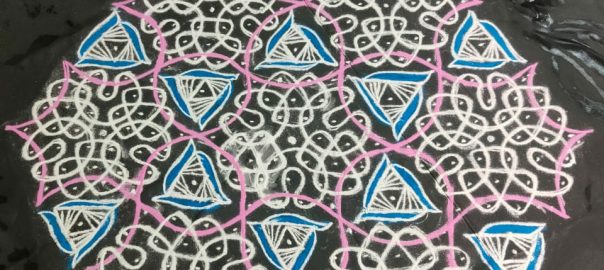 21 Dots Sikku kolam || 21-11 DotsTippud Muggulu for contest