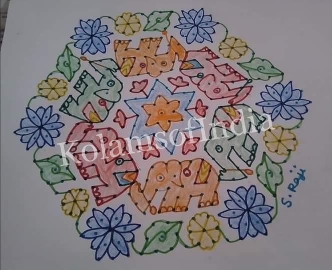 Kolams of India