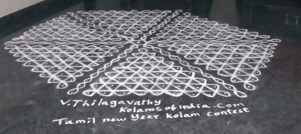 21 Dots Mat Sikku kolam || Tippudu Muggulu