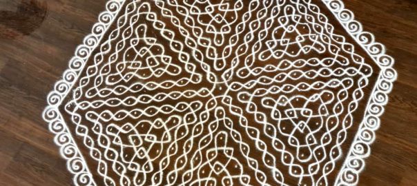 New year kolam contest || 21 dots Sikku Kolam